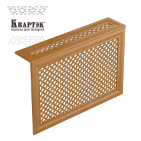 Экран навесной &quot;Квартэк Simple&quot; рамка прямая 610*900*180мм, 55 &quot;Дуб - Глория дуб&quot;