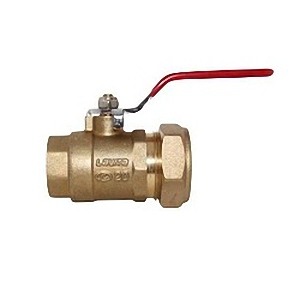 Кран шаровый для гофрированной трубы, PFL 20*3/4в