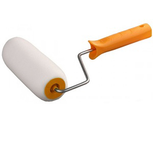 Валик 180мм, поролон, ролик d=42мм, ручка d=6мм, Decor