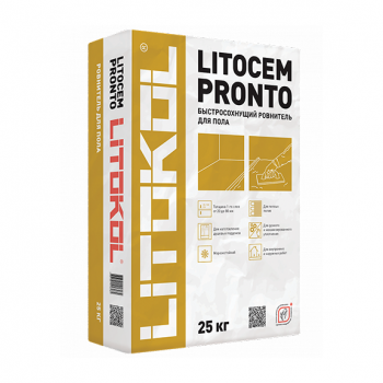 Ровнитель для пола "Litokol Litocem Pronto", 25 кг