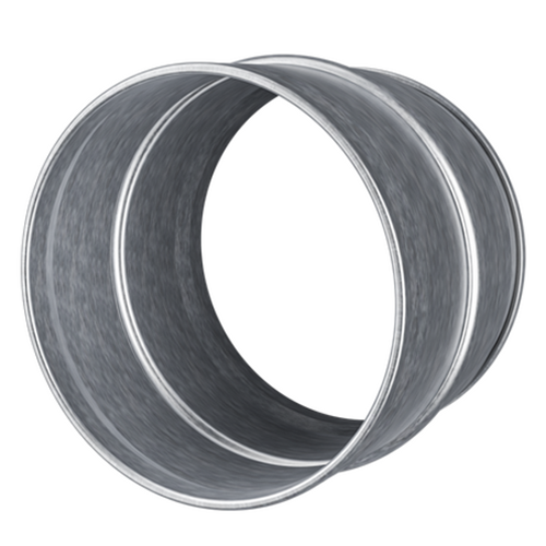 Соединитель ПЦ d=100 оцинк. сталь,безопасный край, ERA PRO