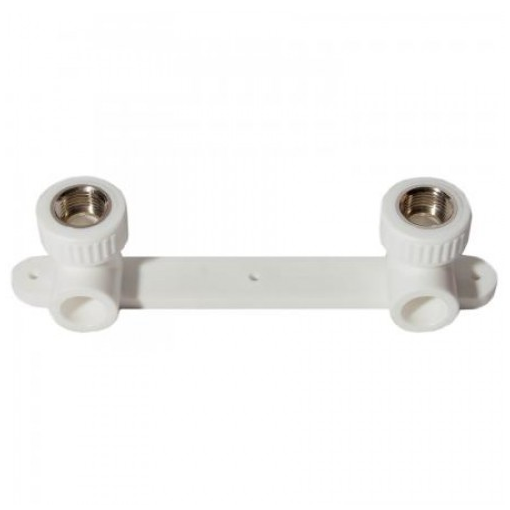 Универсальный настенный комплект "TIM" 90° с внутренней резьбой PPR S(F) 20*1/2в  с уголками