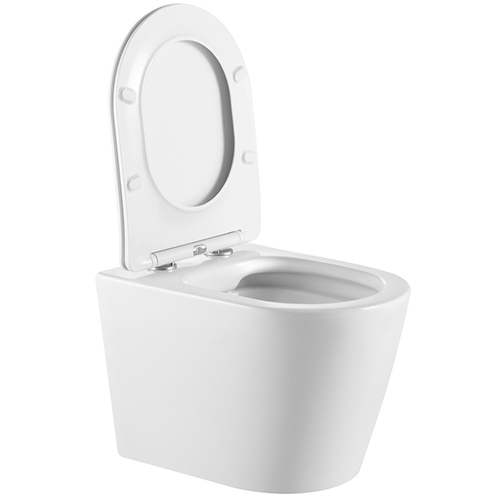 Унитаз &quot;Triton-Pro Verso VO-0832&quot; подвесной с крышкой микролифт, безободковый