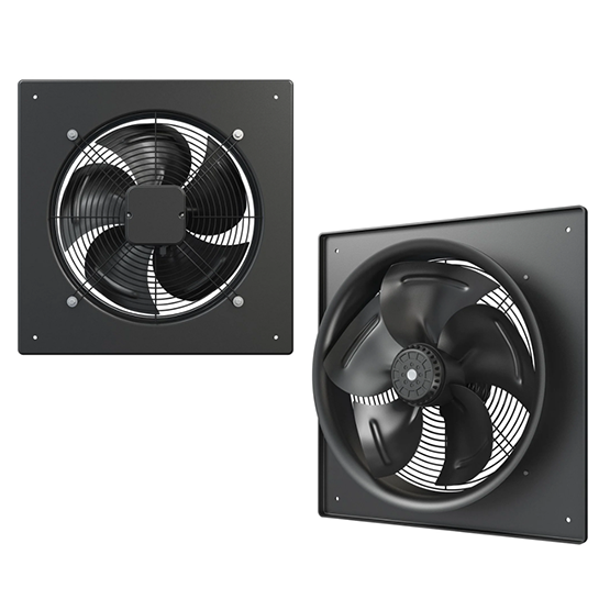 Вентилятор "Era" приточно-вытяжной, квадратный "Storm 350" D350, 145Вт, 2600м3/час