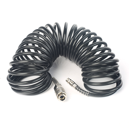 Шланг спиральный  PU 8, полиуритан, длина 8м, диаметр 6*8, быстросъем, "Patriot"