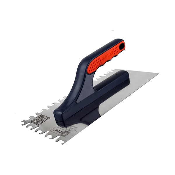 Гладилка Decor 280*130мм, 3К, нерж. коготь зуб 0,7мм