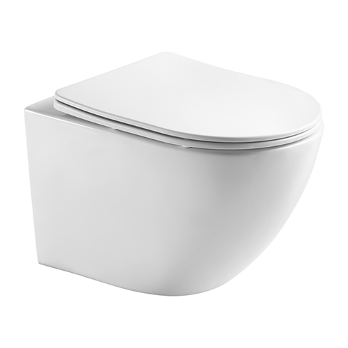 Унитаз &quot;Purete PRT-M203&quot; подвесной с сиденьем микролифт, безободковый