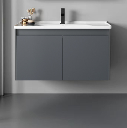 Тумба с умывальником Solomon 6603D-70, графит, 700мм