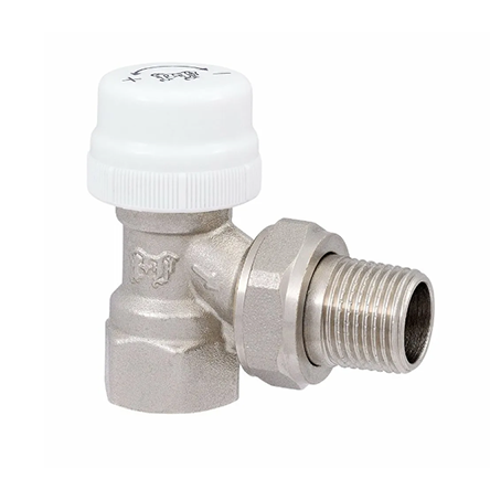 Клапан угловой с американкой  A*TCP Body 1/2"в/н "Lavita" под термоголовку