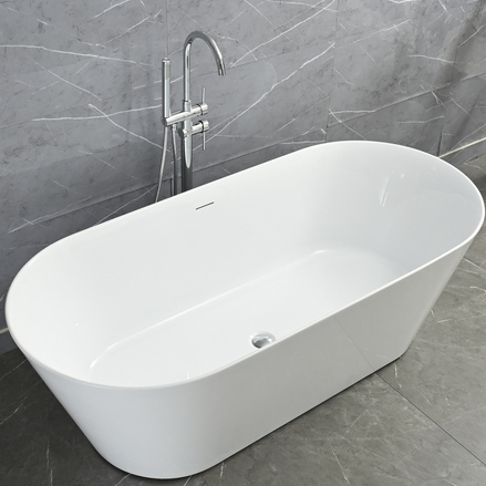 Ванна акриловая отдельностоящая "GF-810", 1700*800*580мм