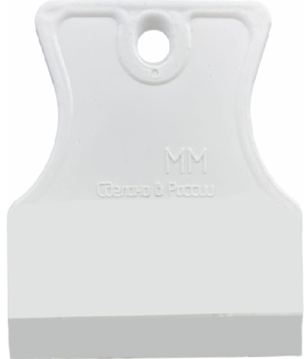 Шпатель Decor "Россия" белая резина 150мм