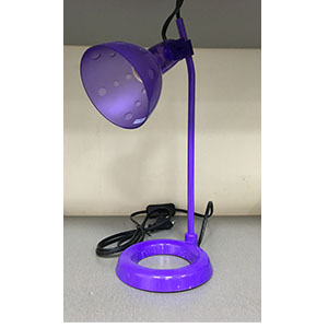 Светильник "Elmakst" настольный "DL-V1522" Е-14, 220В, фиолетовый