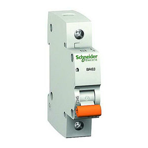 Автоматический выключатель ВА63 Домовой 1Р 50А 4,5kA  &quot;Schneider Electric&quot;