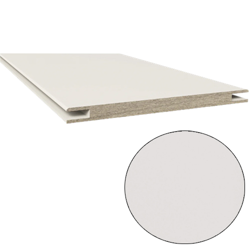 Доборная планка , 150*2400*10мм, телескопическая , ПВХ, "Silver, Серый"Дубрава-Сибирь