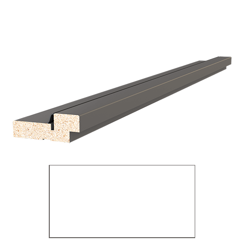 Стойка дверной коробки с уплотнителем, 70*2050*26/44мм, , ламинатин, "Белое"Дубрава-Сибирь