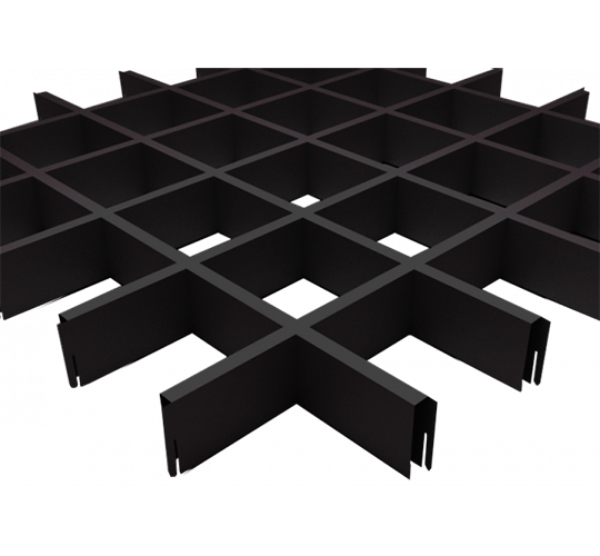 Рейка Grigliato-E "Мама" 75*75 h30 0.32 L=600  черный А911RUS08