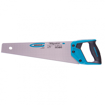 Ножовка "Gross" по дереву 400мм, каленый зуб, двухкомпонентная рукоятка