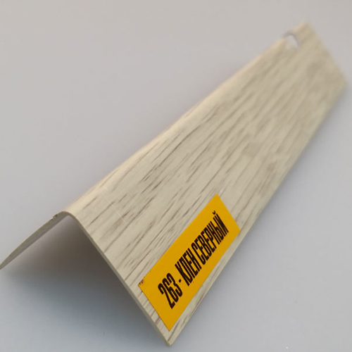 Угол ПВХ KU, 25*25мм, L=2,7м, "Клен северный"