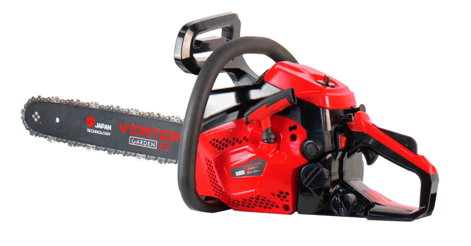 Пила бензиновая Verton Garden Pro CS-4116 (мощн.41 см.куб.,V двиг. 2,5 л.с, дл.шины 40см/16", шаг цепи 3/8, ширина паза1,3, кол-во звеньев 57)