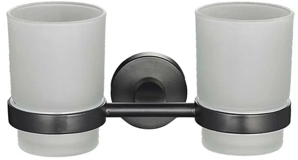 Подстаканник &quot;Black 20568&quot; двойной, черный