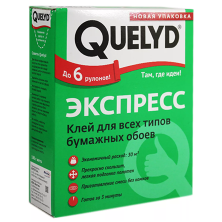 Клей обойный "Quelyd Экспресс", 180г