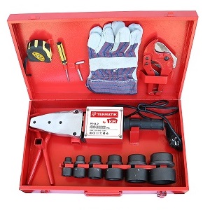 Комплект сварочного оборудования для PPR труб 20-63мм, 2000Вт в металлическом кейсе Ресанта