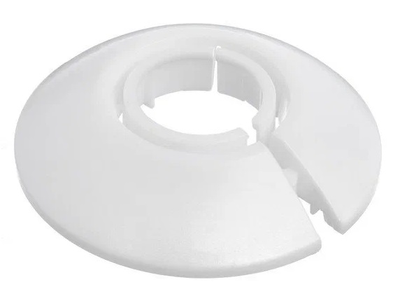 Обвод для труб универсальный, D25-34, "Белый"