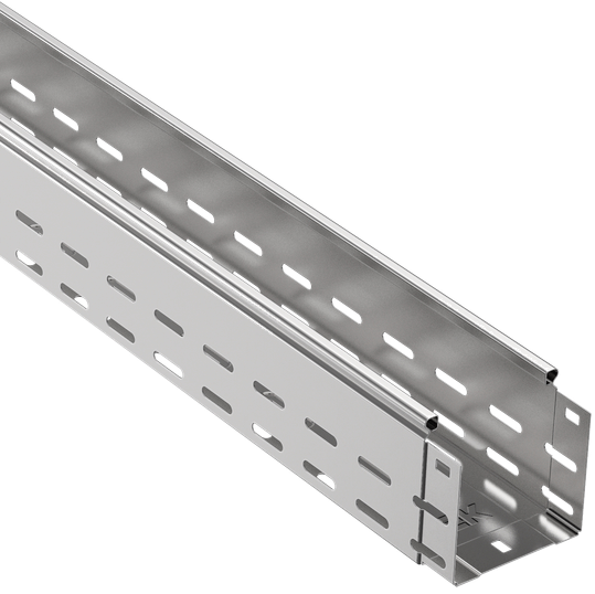 Лоток перфорированный 100*100*3000мм "ИЭК"без крышки