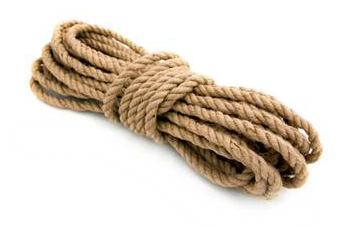 Веревка джутовая, d=8мм, бухта 20м