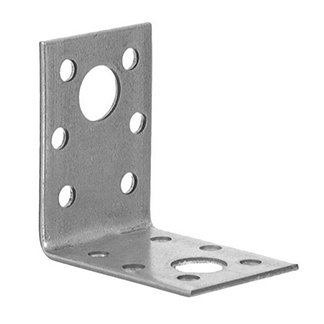 Уголок крепёжный перфорированный равносторонний 50*50*35мм