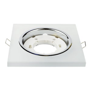 Светильник потолочный GX53 "IN HOME GX53R-SMT-glass" встраиваемый, квадрат, стекло матовое, 220В.