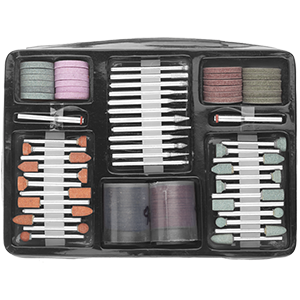 Набор STAYER "MASTER" мини-насадок для гравировальных машин, 134 предмета