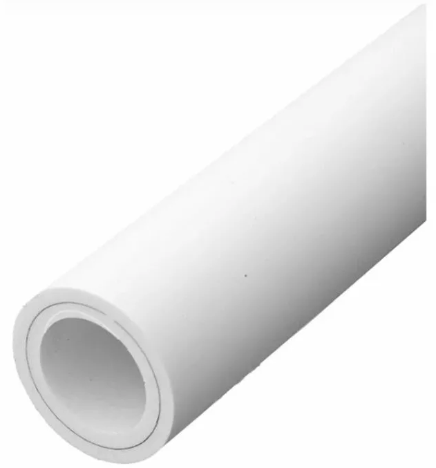 Полипропиленовая труба "Aquattro", армированная алюминием, для горячего водоснабжения d=50*5,5мм, 4м