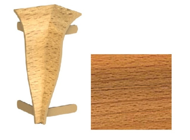 Угол внутренний, "Бук темный-50", 1уп (2шт)