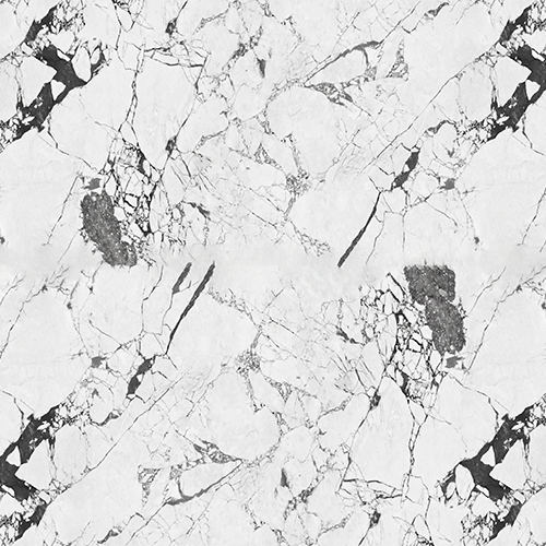 Бамбуковая панель HD печать BJX9039, 1100*2800*8мм, лёд в океане, бело-черный