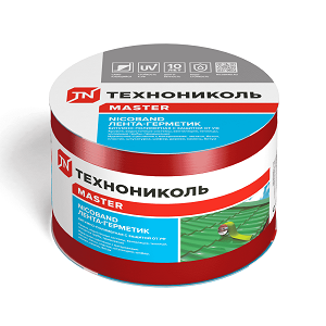 Самоклеящаяся герметизирующая лента "Nicoband" красная, 0,1*10м