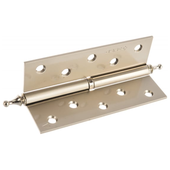 Петля, 125*75*2,5мм разъемная, левая с крепежом, мат. никель &quot;Зубр Эксперт&quot;