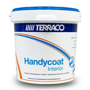 Шпатлевка акриловая "TERRACO HANDYCOAT Interior", белый 25кг