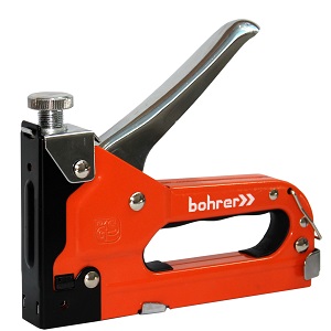Степлер "Bohrer" мебельный металлический регулируемый!!!