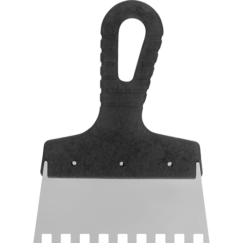 Шпатель Сибртех, нержавеющая сталь 150мм, зуб 8*8мм