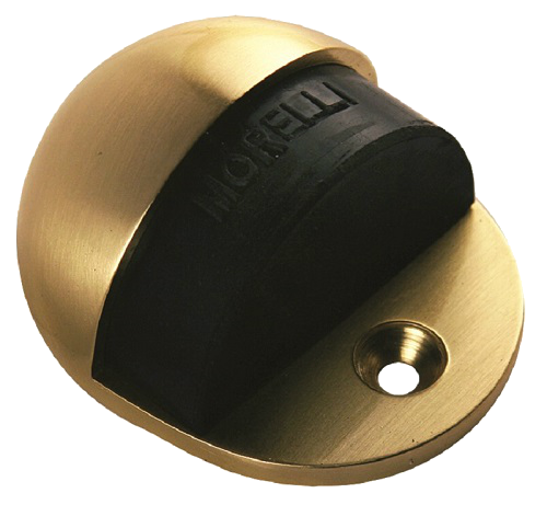 Ограничитель дверной "DS1 SG", напольный, "Золото матовое"