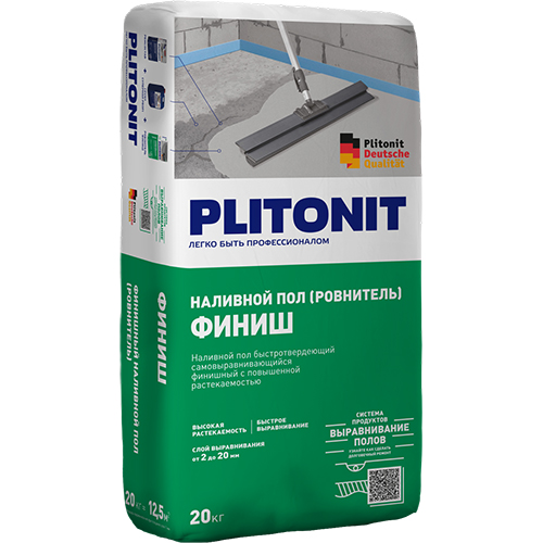 Ровнитель для пола &quot;Плитонит Финиш&quot;, 20кг