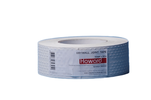 Лента "Joint tape" бумажная с частой перфорацией 50мм*50м