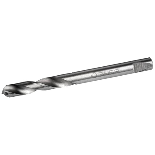 Центрирующее сверло ЗУБР для державок, быстрорежущая сталь, диаметр 6,3мм, длина 75