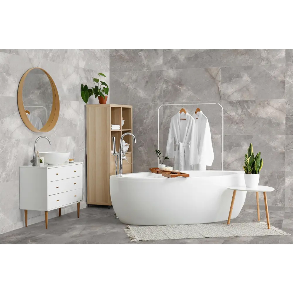 "Twist GT", керамогранит  600*1200мм, серый карвинг