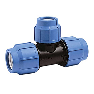 Тройник для трубы ПЭ переходной 32*20*32мм