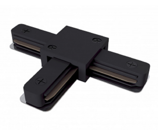 Коннектор Т-образный для однофазного шинопровода "ЭРА TR-1PA-CT-BK" черный