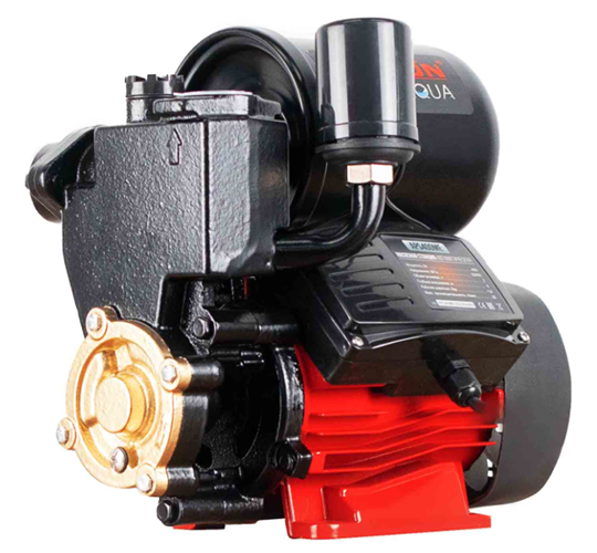 Насосная станция Verton AQUA APS400ME (400Вт,230В//50Гц,Q max 35л/мин,V 2л,глуб.8м,Hmax30м,диам. вх./вых.1,давл.1.8 бар,Тmax жидк.0-60°C)