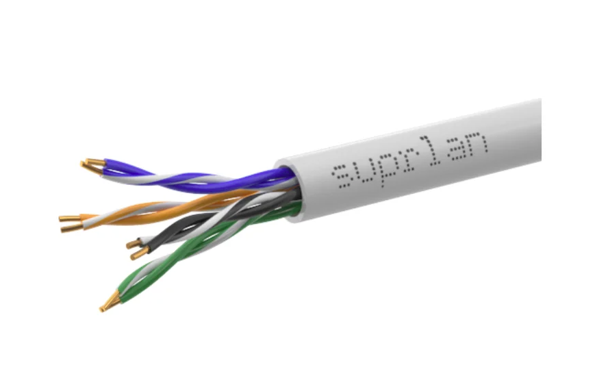 Провод "ИЭК" витая пара "U/UTP 4" 4*2*0,5, 5е