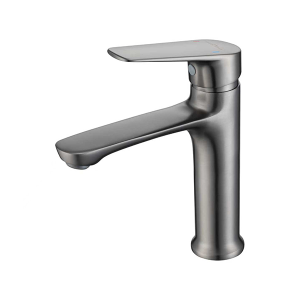 Смеситель Solomon 801-453D, для умывальника, графит